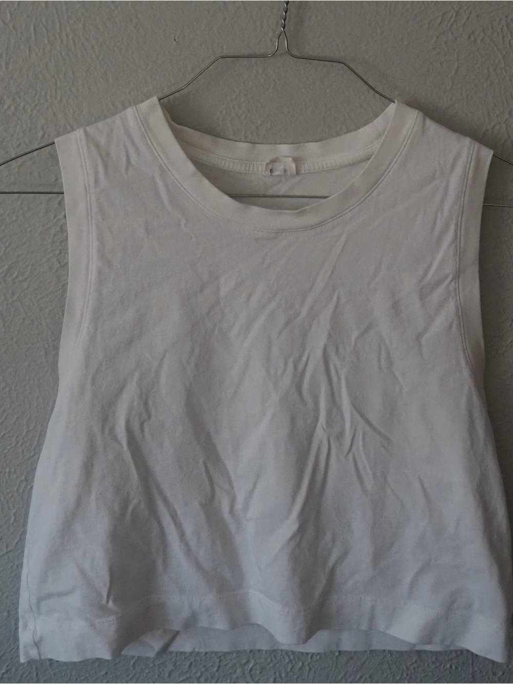 Aritzia Wilfred Free White Tank - Ws Medium